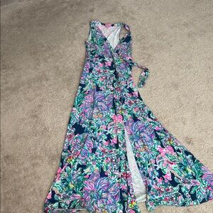 Lilly Pulitzer Colorful Floral Dress
